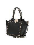 'Rockstud'梯形手提包