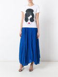 face print T-shirt 