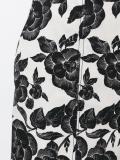 floral print cropped trousers 