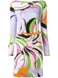 abstract pattern dress