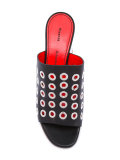eyelet mules