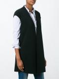 cap sleeve waistcoat