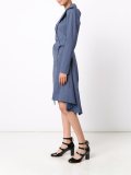 longsleeved wrap dress