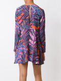printed shift dress