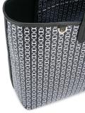chain print tote