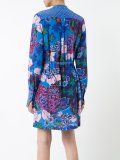 floral print shirt dress