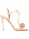 embellished front sandals