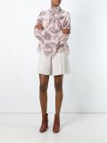 A-line buttoned shorts 