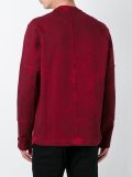 zipped pockets sweatshirt 