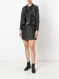 multi-studded biker jacket
