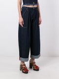 'HoH x Lee Collaboration'超大款牛仔裤