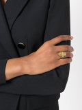 Stratum rutilated quartz ring