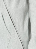asymmetric zip hoodie