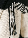 tie-front chunky cardigan