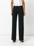sequin panel trousers