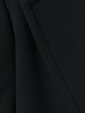deep V-neck mid coat