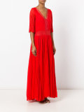 lace insert dress