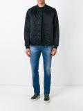 stonewashed skinny jeans