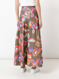 floral palazzo trousers