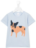 dog print T-shirt 