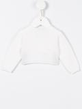 cropped long sleeve cardigan