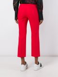 cropped tailored trousers