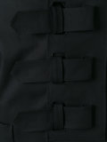 multi-strap blazer