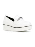 chain-trimmed loafers