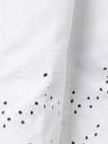 embroidered cropped trousers 