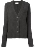 v-neck buttoned cardigan