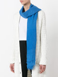 frayed scarf
