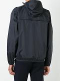 logo print jacket 