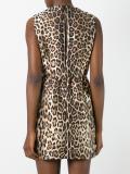 animal pattern dress