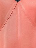 piped trim slip dress