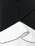 off-shoulder asymmetric dress