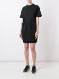 wrapped heart T-shirt dress