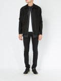 zip-up shirt jacket