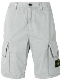 logo print shorts