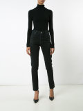 high rise jeans