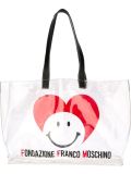 logo heart tote