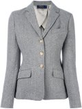 three button fitted jacket