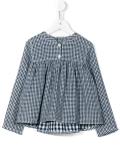 gingham check top
