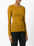 ribbed detail jumper 
