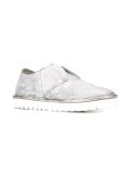 laceless rubber sole loafers