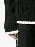 ribbed jumper