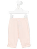 gathered cuff trousers
