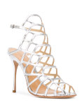 high shine sandals 