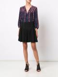 floral print blouse