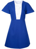 contrast dress 