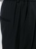 elasticated cuffs cropped trousers